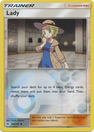 Lady Reverse Holo 109 Normal