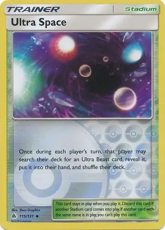 Ultra Space Reverse Holo 115 Normal