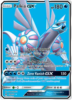 Full Art Palkia GX 119 Normal