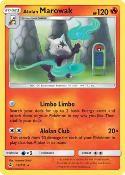 Alolan Marowak 12 Normal
