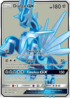 Full Art Dialga GX 125 Normal