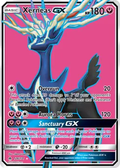 Full Art Xerneas GX 126 Normal