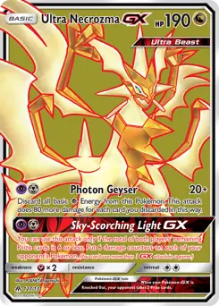 Full Art Ultra Necrozma GX 127 Normal