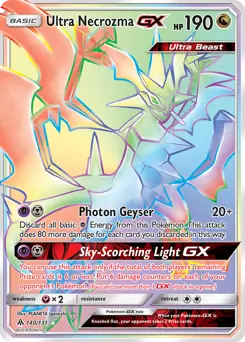 Ultra Necrozma GX Secret 140 Normal