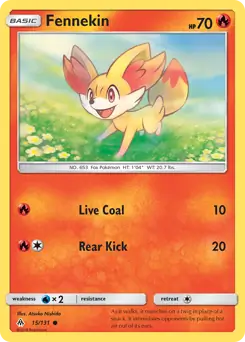 Fennekin 15 Normal