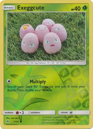 Exeggcute Reverse Holo 1 Normal