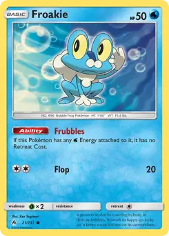 Froakie 21 Normal