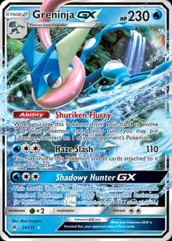 Greninja GX 24 Normal