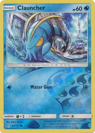Clauncher Reverse Holo 25 Normal