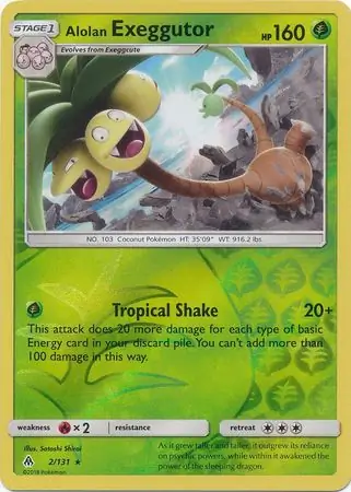 Alolan Exeggutor Reverse Holo 2 Normal