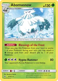 Abomasnow 4 Normal