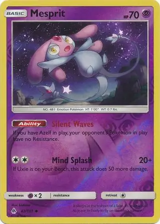 Mesprit Reverse Holo 42 Normal