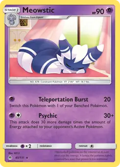 Meowstic 45 Normal