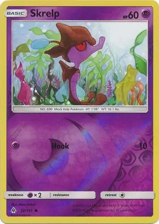 Skrelp Reverse Holo 52 Normal
