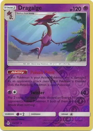 Dragalge Reverse Holo 53 Normal