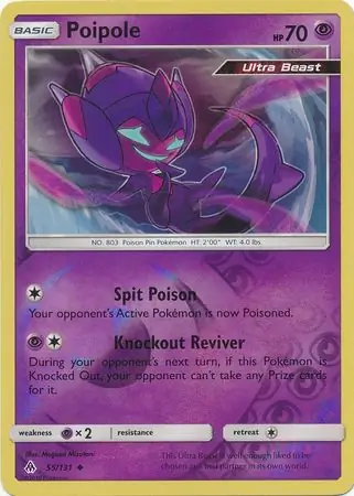 Poipole Reverse Holo 55 Normal