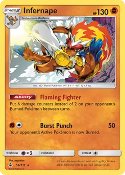 Infernape 59 Normal