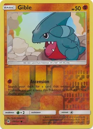 Gible Reverse Holo 60 Normal