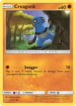 Croagunk 63 Normal