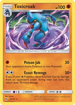 Toxicroak 64 Normal
