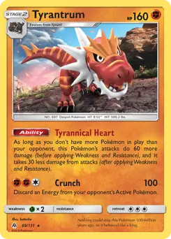 Tyrantrum 69 Normal