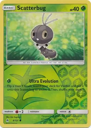 Scatterbug Reverse Holo 6 Normal