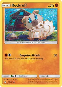 Rockruff 75 Normal