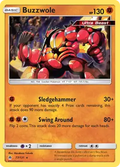 Buzzwole 77 Normal