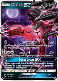 Yveltal GX 79 Normal