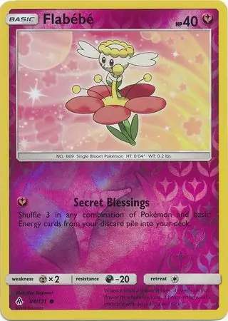Flabebe Reverse Holo 84 Normal