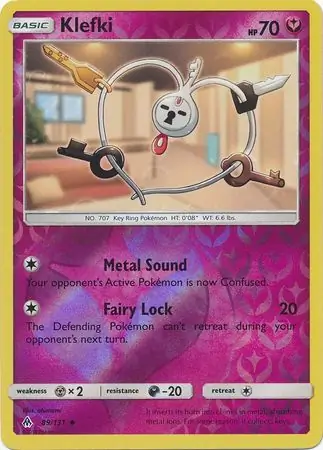 Klefki Reverse Holo 89