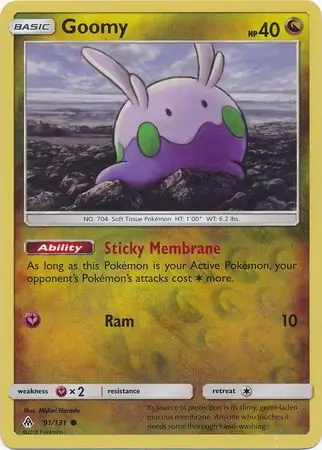 Goomy Reverse Holo 91 Normal