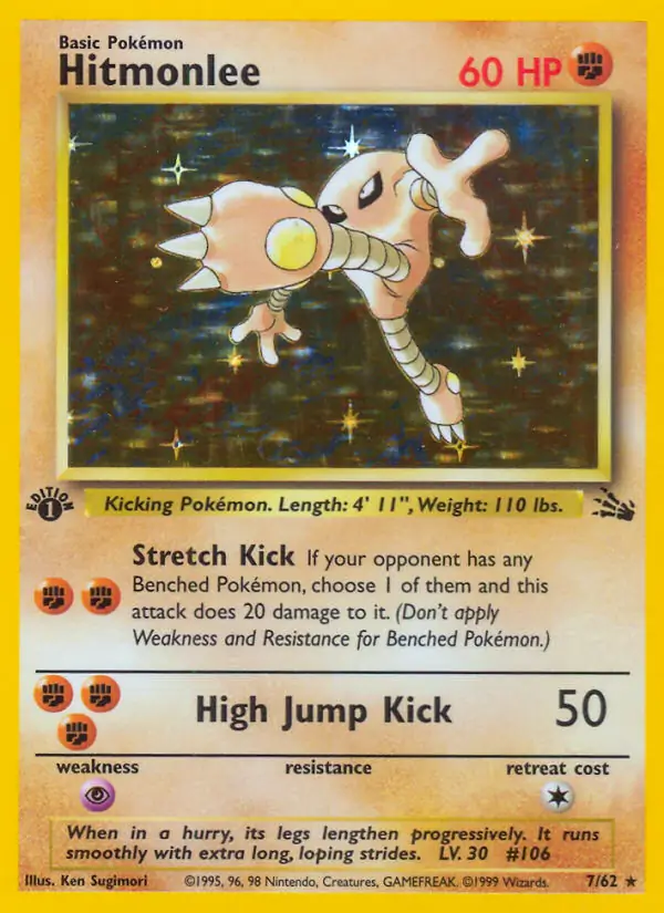 Hitmonlee Holo 7
