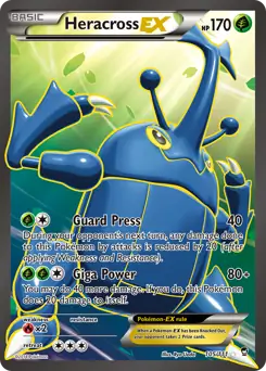 Full Art Heracross EX 105 Normal