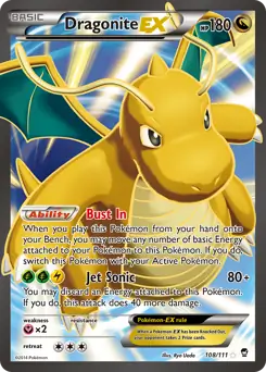 Full Art Dragonite EX 108 Normal