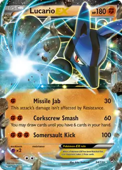 Lucario EX 54 Normal