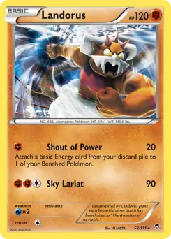 Landorus 58 Normal
