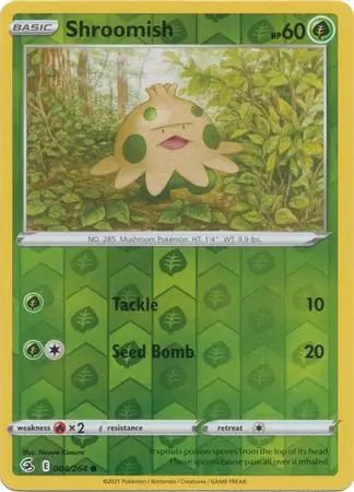 Shroomish Reverse Holo 004 Normal