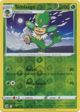 Simisage Reverse Holo 008 Normal