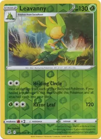 Leavanny Reverse Holo 011 Normal