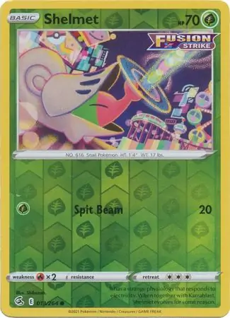 Shelmet Reverse Holo 013 Normal