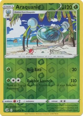 Araquanid Reverse Holo 020 Normal