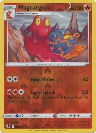 Magcargo Reverse Holo 035 Normal