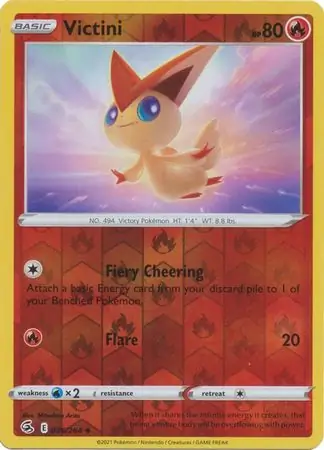 Victini Reverse Holo 036 Normal