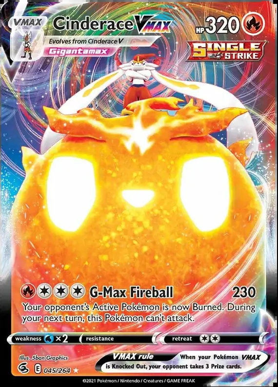 Cinderace VMAX 045 Normal