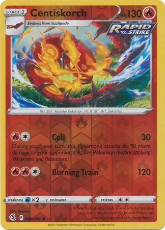 Centiskorch Reverse Holo 048 Normal