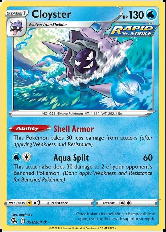Cloyster 051 Normal