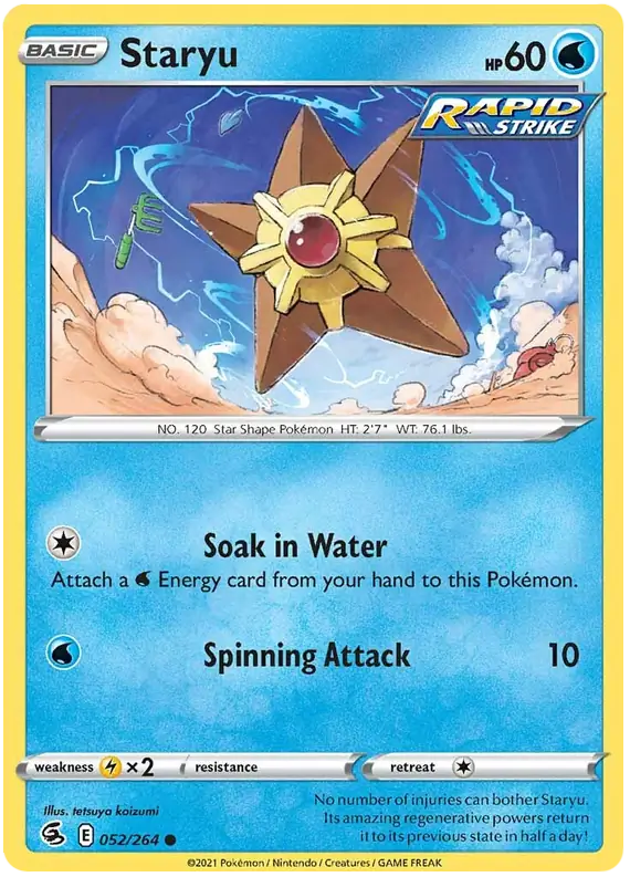 Staryu 052 Normal