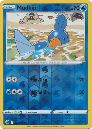 Mudkip Reverse Holo 062 Normal