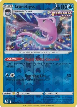 Gorebyss Reverse Holo 067 Normal